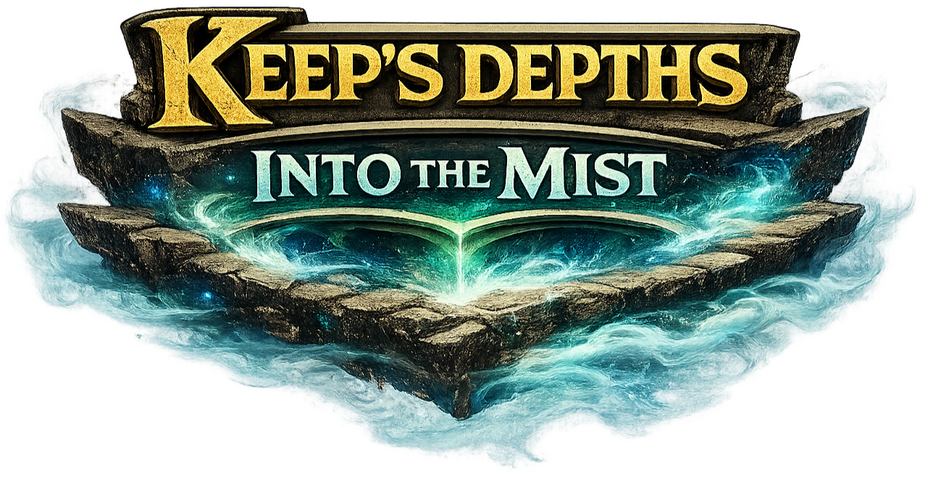 Keep's Depths Cosmic Chaos Chapter Branding